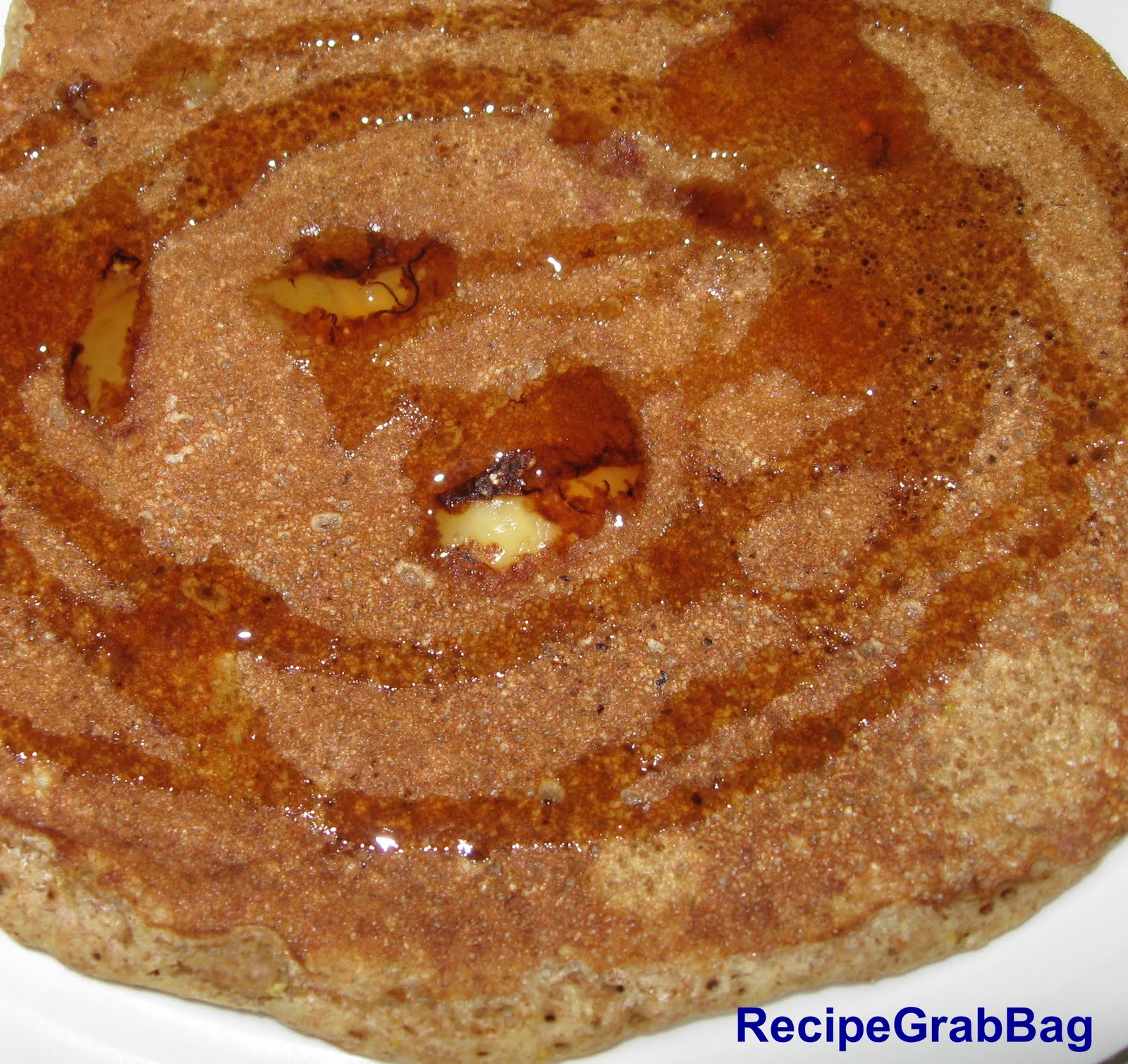 RecipeGrabBag Whole Wheat Flour Pancakes with Bananas