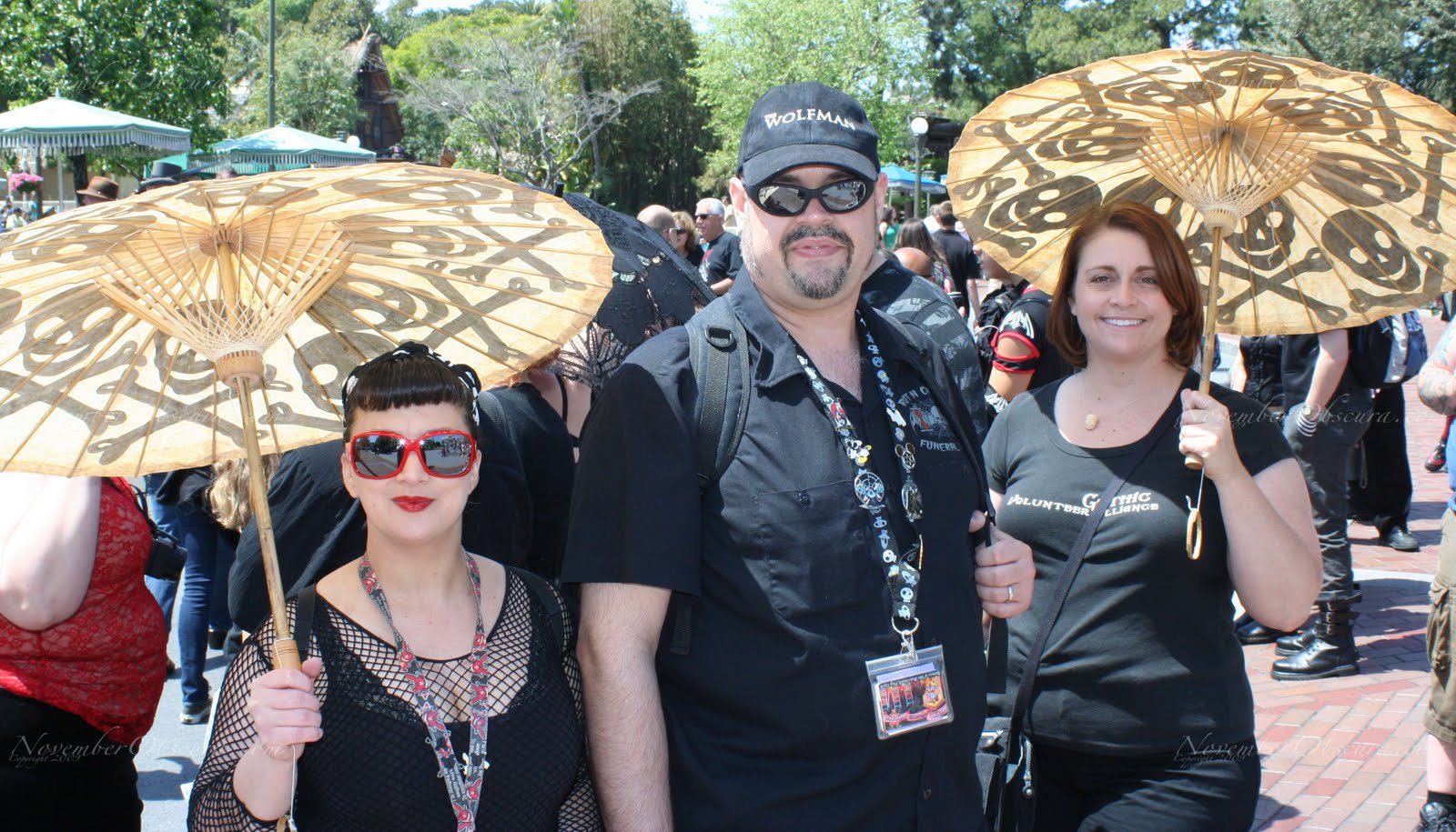 Gothic Tea Society: Bats Day at Disneyland- The People
