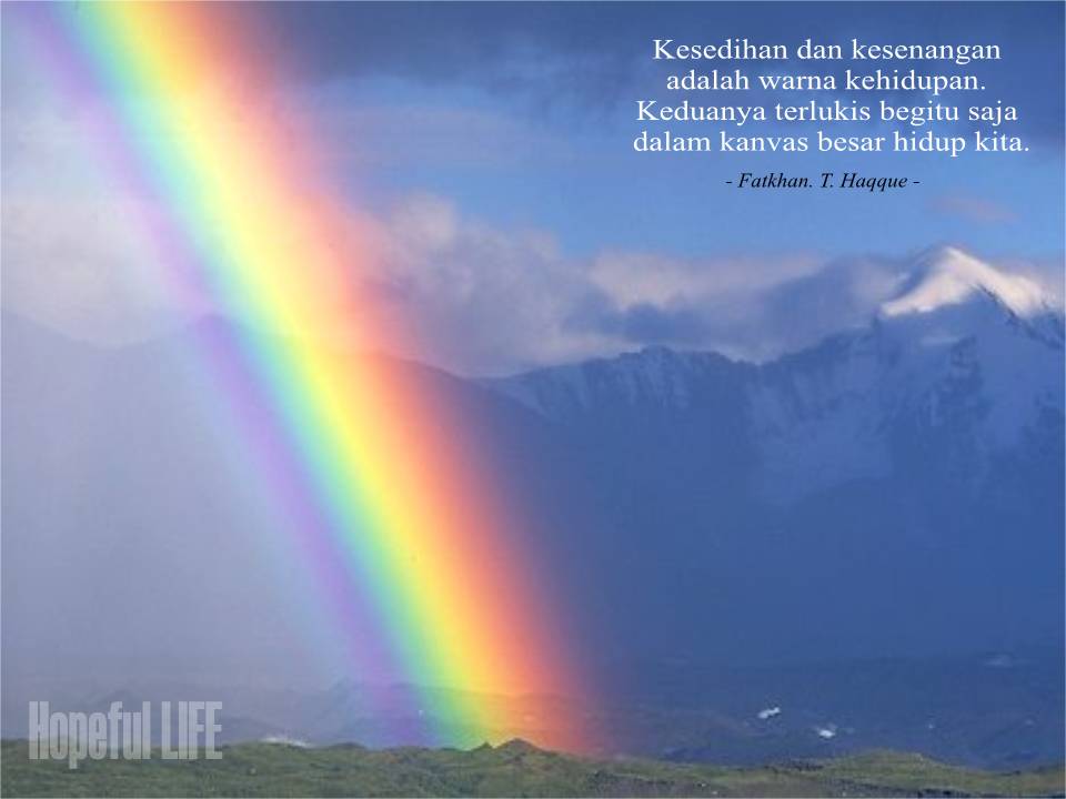 Kata Mutiara Tentang Pelangi - Kata Bijak Hari Ini