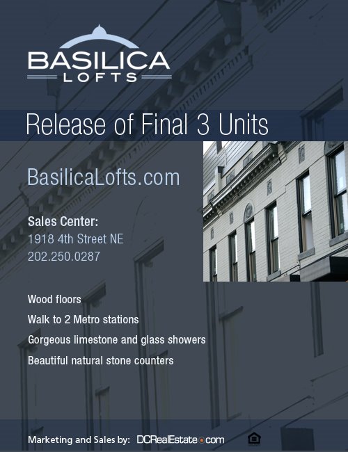 Basilica Lofts - condos for sale in northeast Washington DC