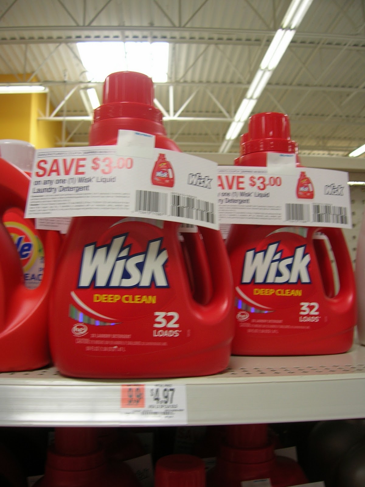 Clipping Makes Cents Walmart Cheap Wisk Detergent + A Coupon Giveaway