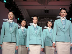 Flight Attendant Uniforms are so Fashionable They Walk Runways