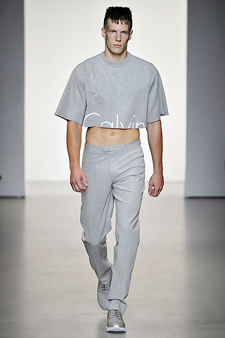 Franco Moretón bandera Nick Verreos: RUNWAY REPORT.....Milan Menswear Collections: Calvin Klein,  Dolce & Gabbana S/S 2011