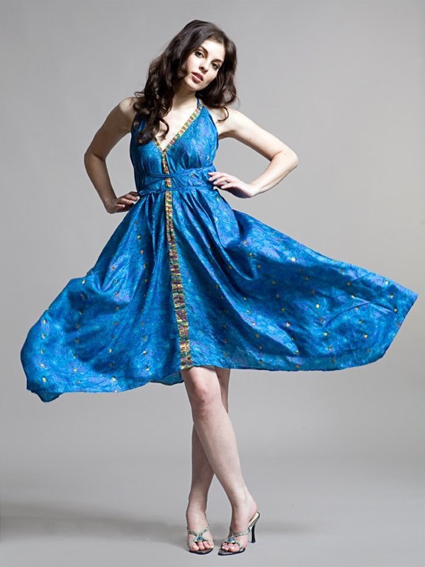 Salts Organic Blog: Guru Upcycled Silk Dresses are in next week!