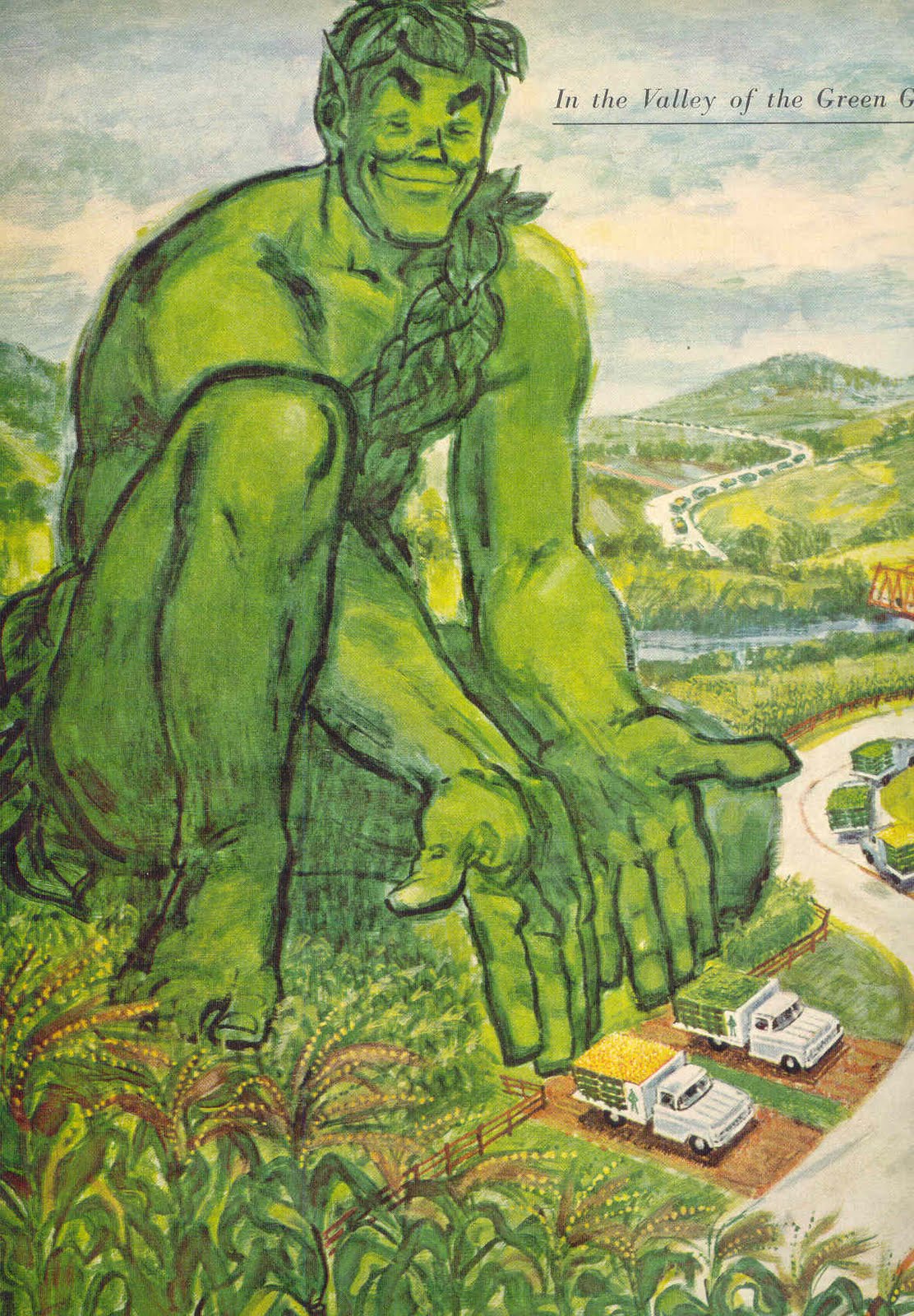 gold country girls Then And Now 77 The Jolly Green Giant