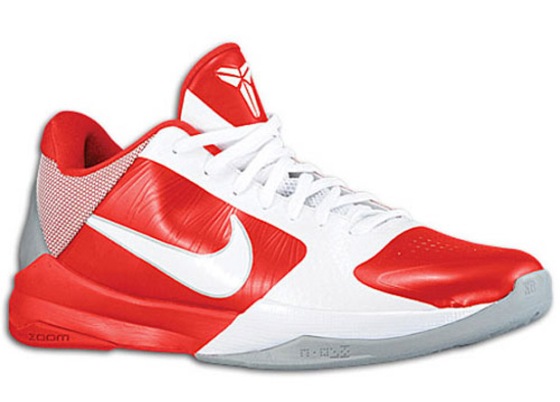 kobe 5 varsity red
