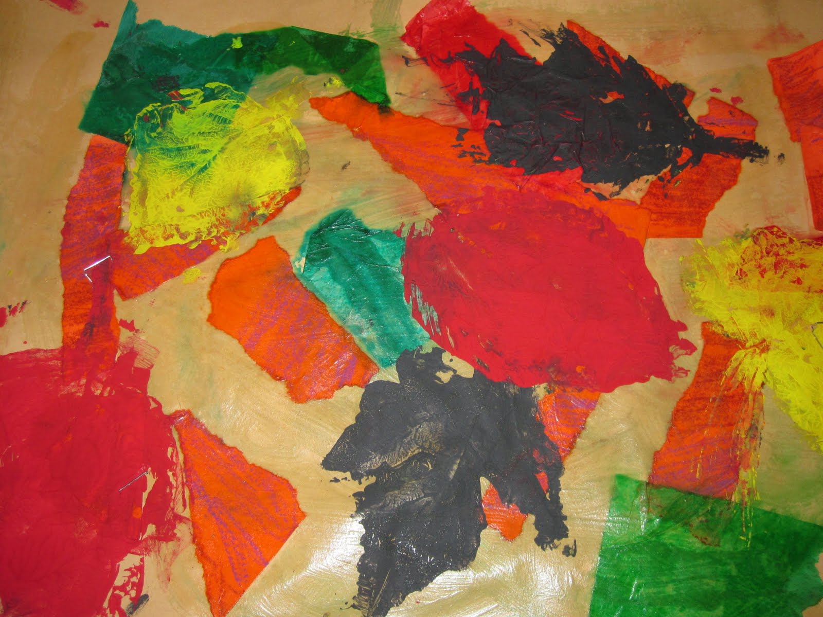 Cogburn Woods Artworks Kindergarten Texture Prints