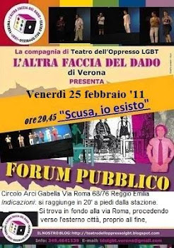 Venerdì 25 Febbraio: TDO a Reggio Emilia