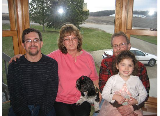 Thanksgiving at Travis's moms