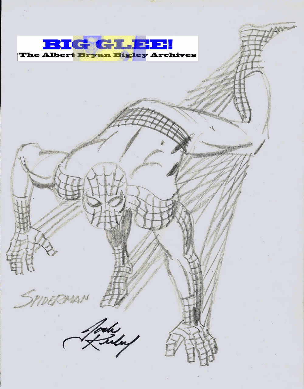 kirby+spider-man+marvel+comics+silver+bronze+age+pencils+art+sketch.gif