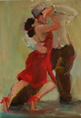 Connie Chadwell's Hackberry Street Studio: Tango Fever II - original