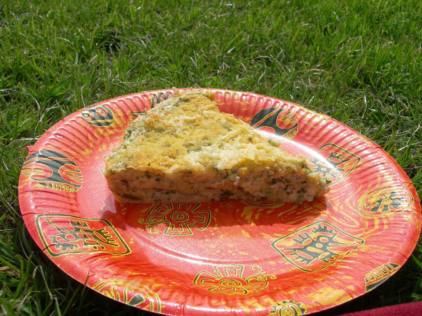 Focaccia al Rosmarino Cheese & Vegetable Flan