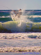 Cardiff Kite Surfer