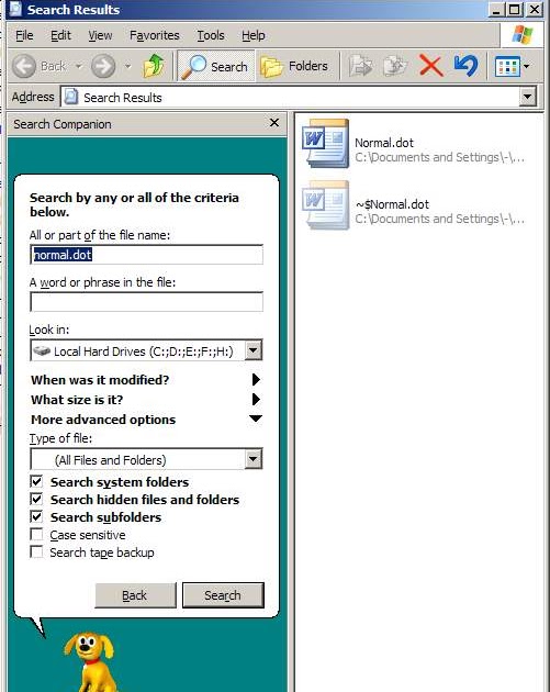 How To Solve Corruption Of Normal dot Of MS Word how-to-solve-corruption-of-normal-dot-of-ms-word
