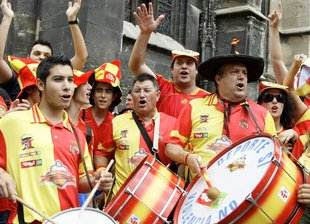 Supporters espagnols - Reuters