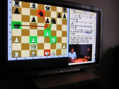 Les échecs à la télévision - photo Chess & Strategy