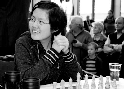 La joueuse prodige chinoise Hou Yifan - une des 1.500 photos de Susan Polgar