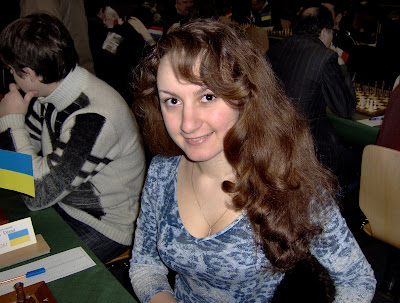 La jolie joueuse Diana Arutyunova (2261) - photo Véronique Houck
