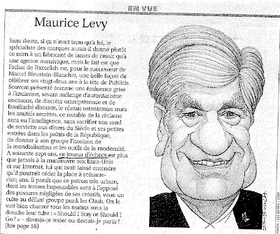 Maurice Lévy - Extrait d'un article des Echos du mardi 11 août 2009