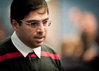 Echecs au Pays-Bas : Viswanathan Anand © photo Fred Lucas