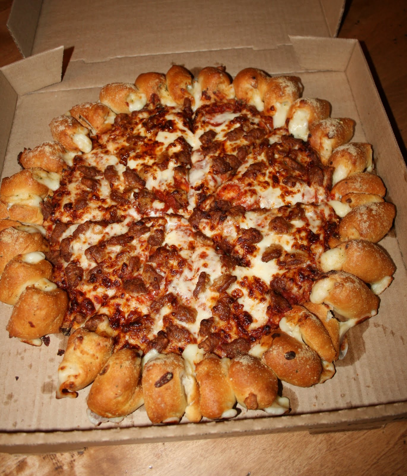 To try or do something new EVERY DAY!!! Day 347 Cheesy Bites Pizza