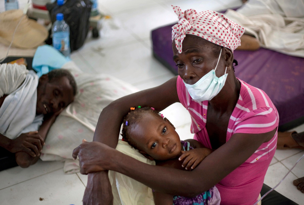 Как выглядит заболевшим. Эпидемия холеры Гаити 2010.