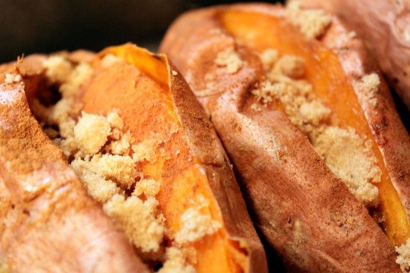Brown Sugar Baked Sweet Potatoes The Cottage Mama