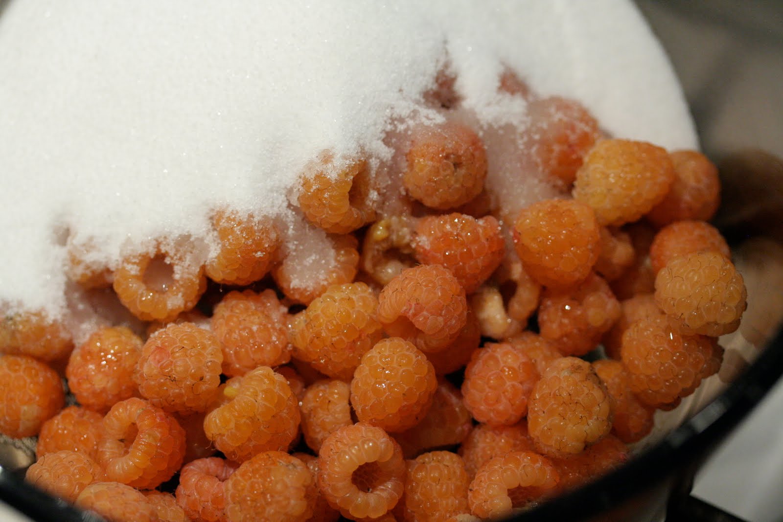 The happily ever after . . . {Super Easy} Golden Raspberry Jam