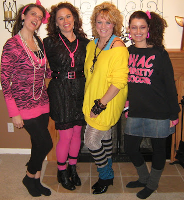 Running with Crafts: Totally Awesome 80's New Year's Eve Party