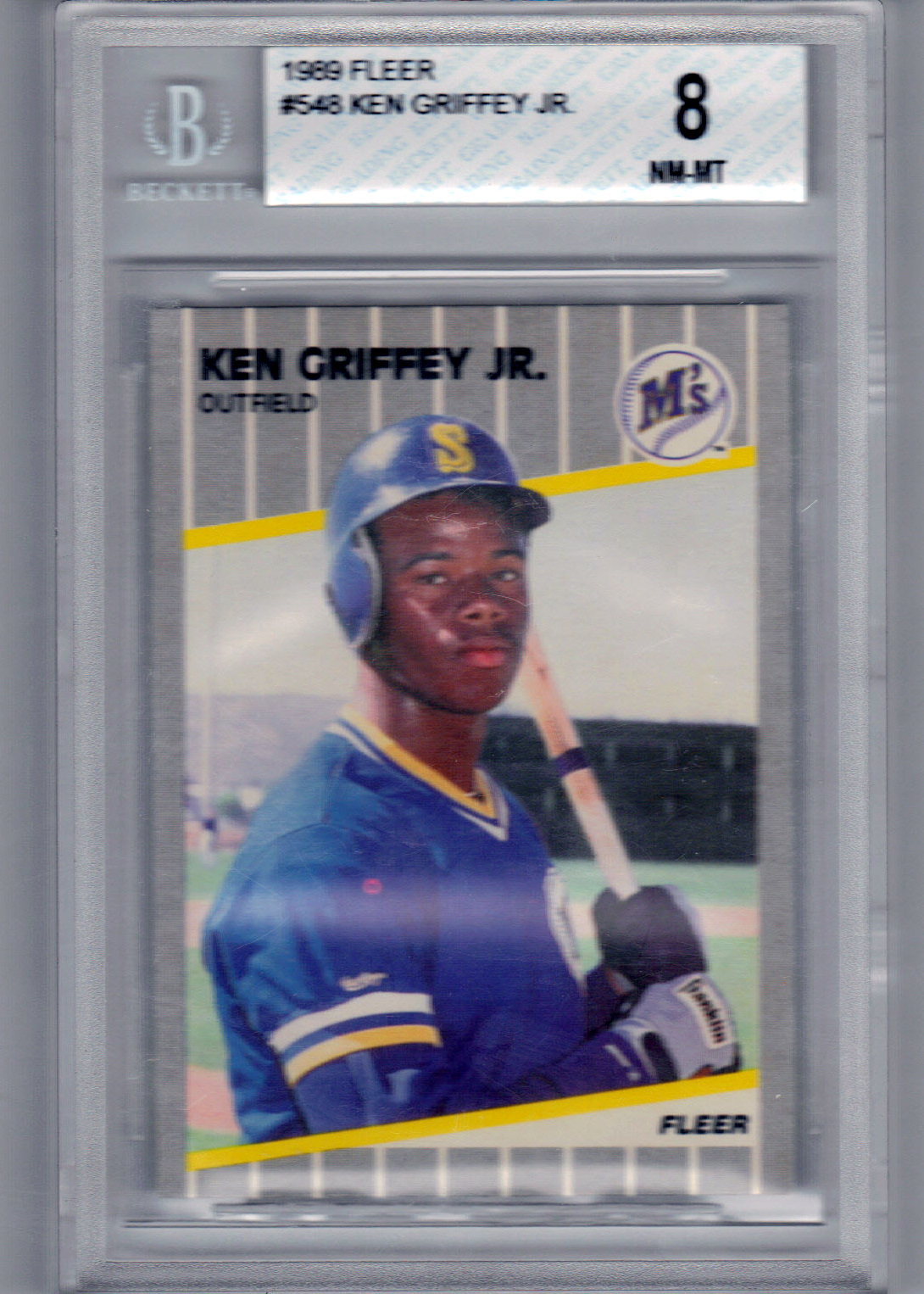 Invest in Legends: Ken Griffey Jr. 1989 Fleer Rookie Card, Nr. Mint