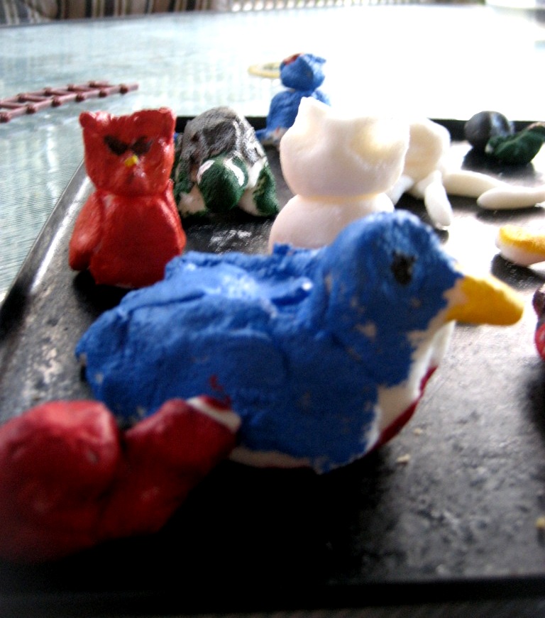 { This girl loves to talk } Cornflour Salt Dough