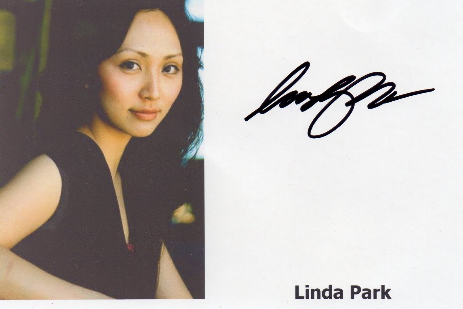 Kiwiautogal's Autographs Linda Park