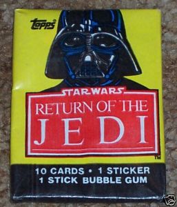 Kogward's Garage Sale: Return of the Jedi non sport trading cards