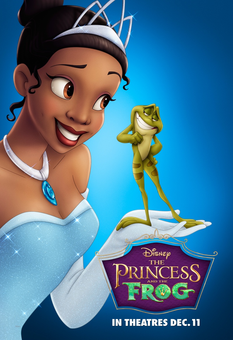 The+Princess+and+teh+Frog+Blue+Poster