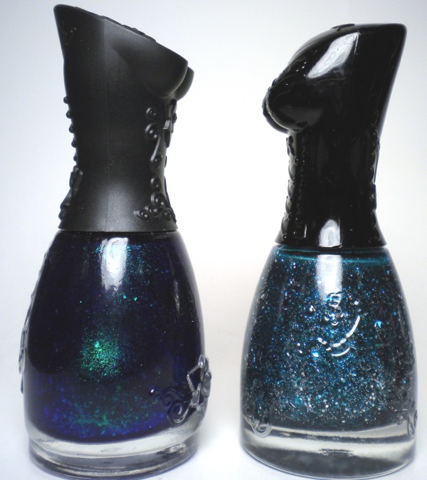 Black nail polish and lip gloss: Bewbies & Nail Polish