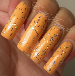 Black nail polish and lip gloss: Bewbies & Nail Polish