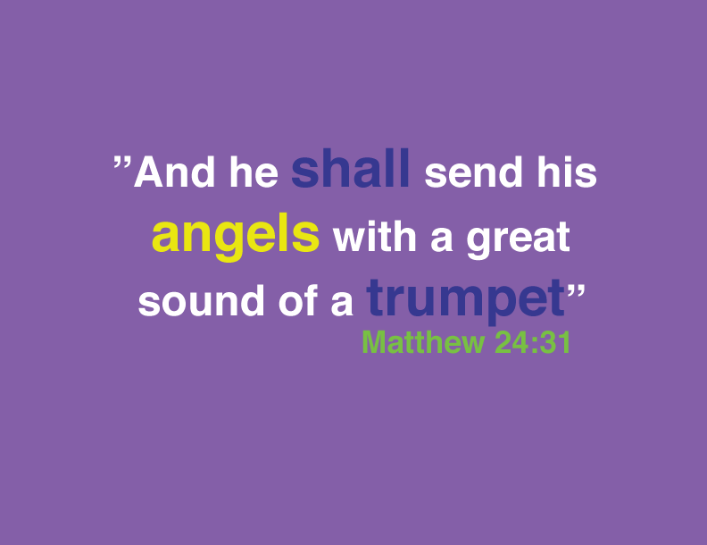 Holy Graphics: Matthew 24:31