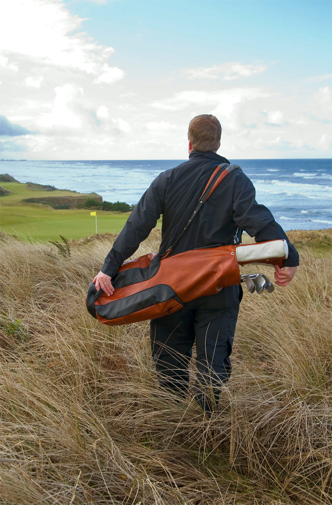 Double Shoulder Strap For Golf Bag