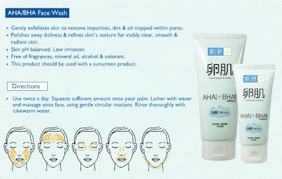 Plus Size Kitten: Hada Labo AHA/BHA Cleanser Review