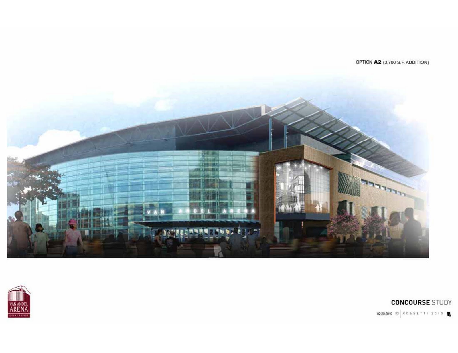 Van Andel Arena Insider Van Andel Arena Expansion Rendering