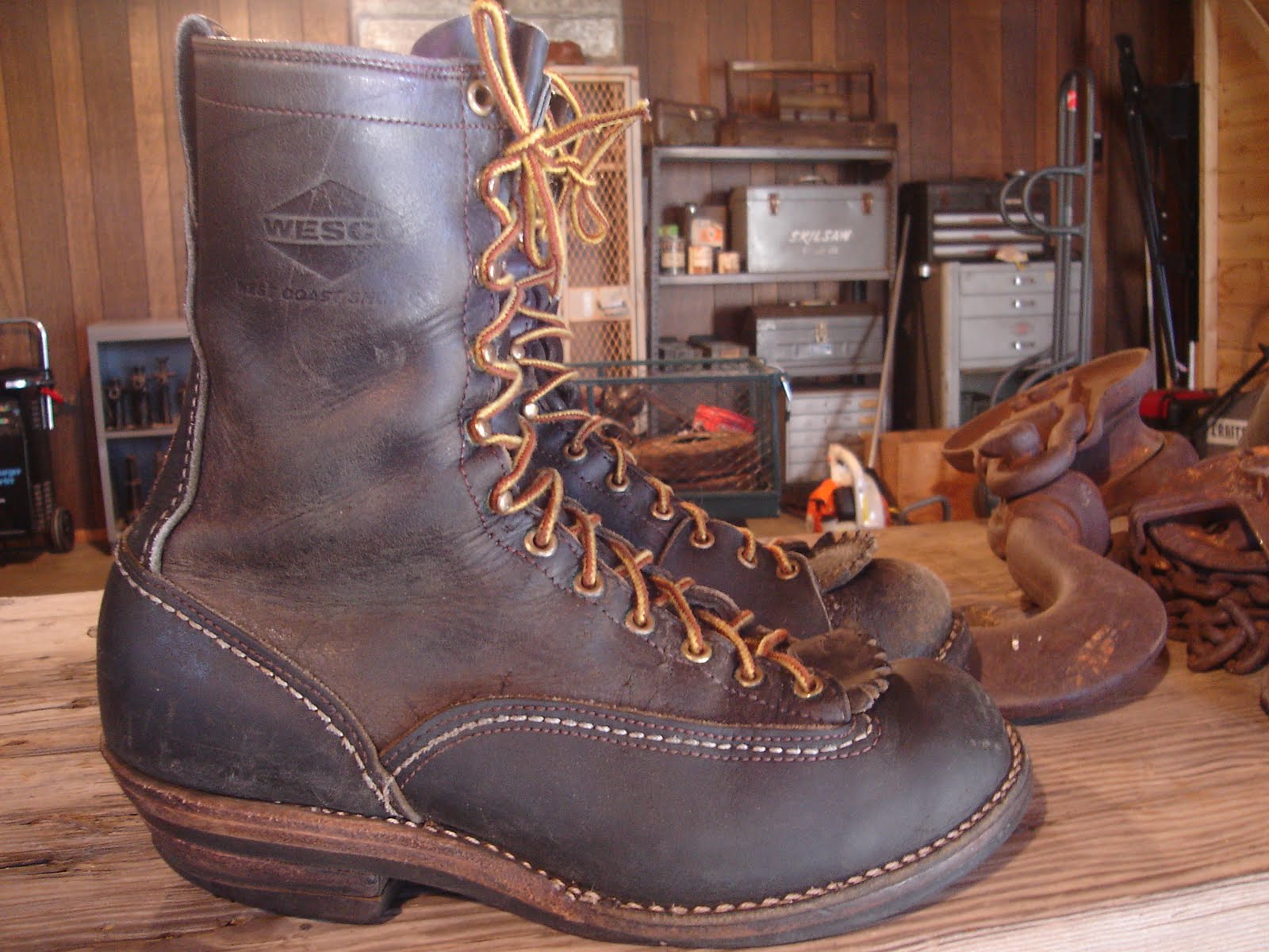 wesco boots on ebay