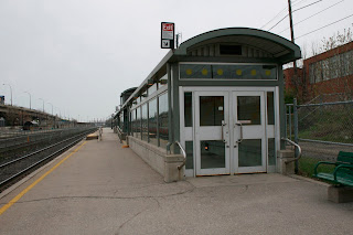 Buck Tracks GO Transit Exhibition Station