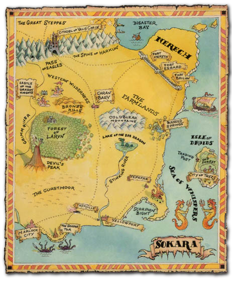 Fabled lands map - vtmyte