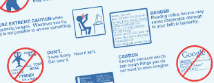 Internet safety guidelines (humor)