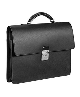 europe handbags,Louis Vuitton replica handbags,: Louis Vuitton Epi Leather Alexander Black Briefcase