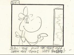 Is this a Maltese story drawing? From ‘Ali-Baba Looey’