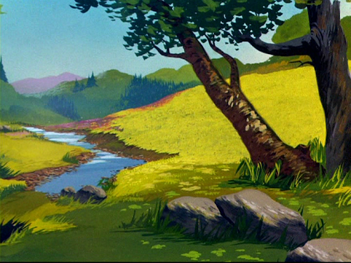 Dick Thomas background from “Hillbilly Hare”
