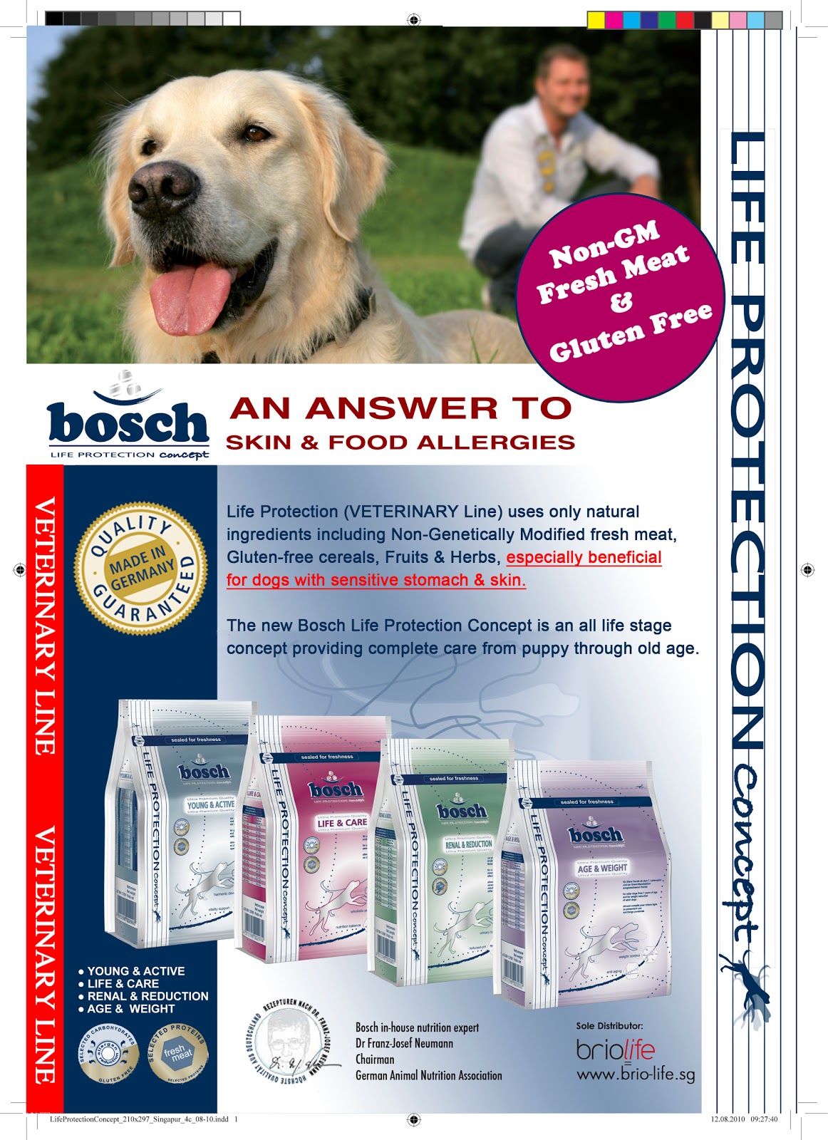 DoggieLodge BOSCH DOG FOOD FOR SALE