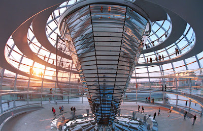 German Reichstag parliament building in Berlin