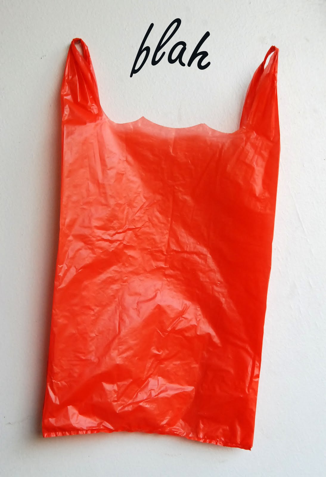 blah to TADA!: Challenge: Plastic Bags